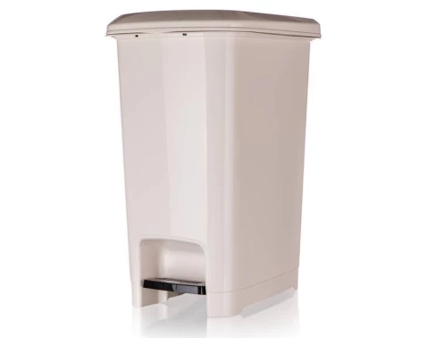 Levně Odpadkový koš Step 25 l, krémový