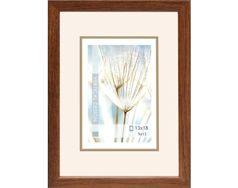Fotorámeček Giulia 13x18 cm, přírodní tmavá
