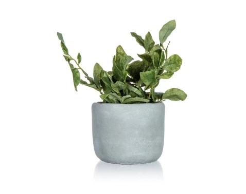 Umělá rostlina v květináči 18 x 20 cm, zelená