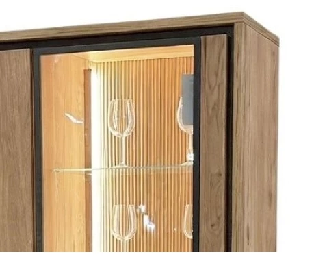 Set 2 ks lišta s LED světelným páskem (126 cm) barva světla teplá bílá