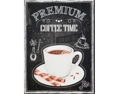 Levně Obraz na plátně Coffee time, 30x40 cm
