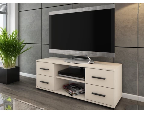 TV stolek Oskar TV, béžový kašmír, šířka 120 cm