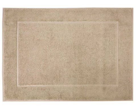 Froté koupelnová předložka Ma Belle 67x120 cm, béžová