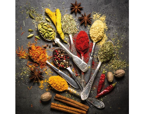 Obraz na plátně Pestrobarevné koření, 35x35 cm