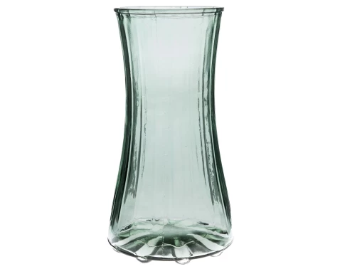Levně Skleněná váza Nigella 23,5 cm, tyrkysová