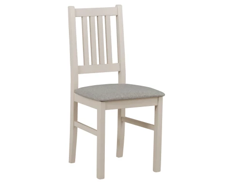 Jídelní židle Bono, béžová kašmír/šedo-béžová látka