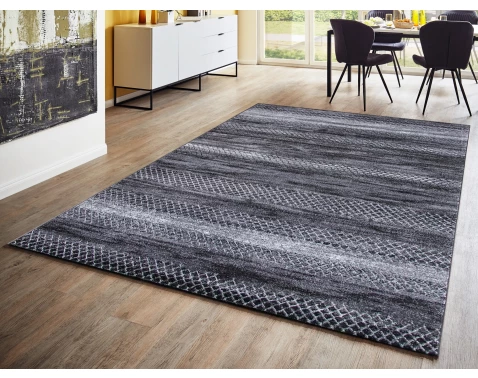 Koberec Mira 120x170 cm, šedý