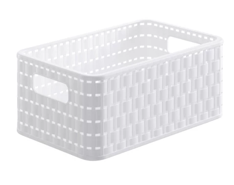 Úložný košík Country 6 l, bílý