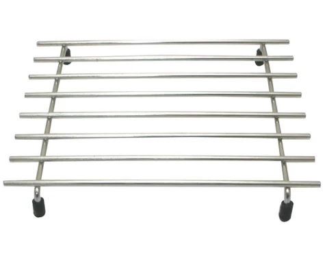 Levně Podložka pod nádobí Steel 50x26 cm