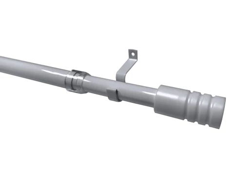 Garnýž Modern 135-225 cm, stříbrná