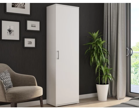 Víceúčelová skříň s policemi Nitro, 50 cm, bílá