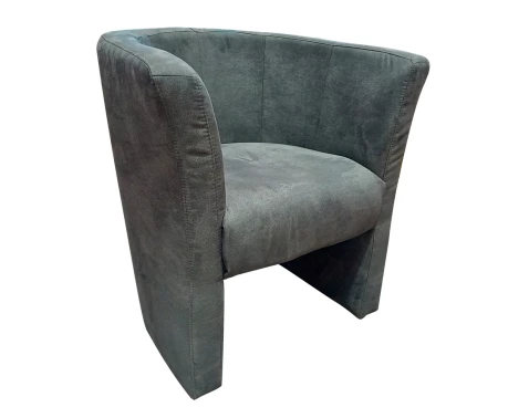 Křeslo Mini, tmavě šedá látka