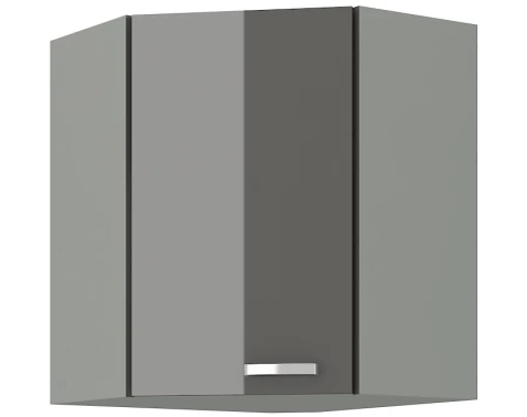 Levně Horní rohová kuchyňská skříňka Grey 60/60 cm