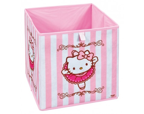 Úložný box Hello Kitty Ballerina - Bílá,Růžová
