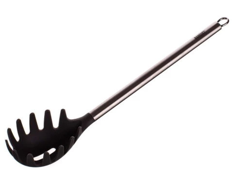 Levně Naběračka na těstoviny Akcent 32 cm, černá