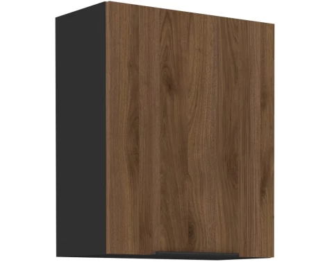 Horní kuchyňská skříňka Monza, 60 cm, ořech/černá