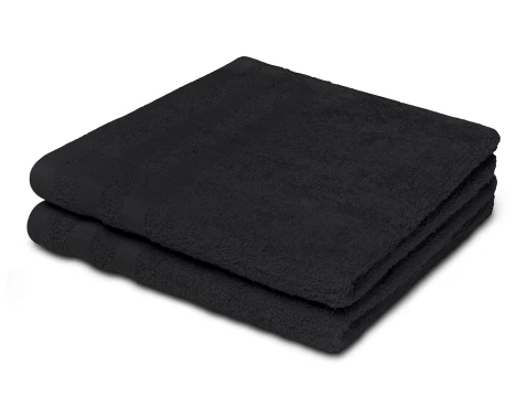 Ručník pro hosty Miami 30x50 cm, černý