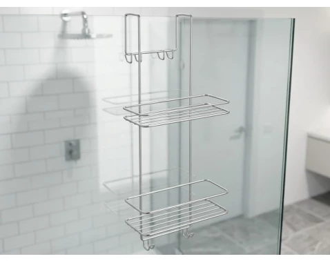 Levně Regál do sprchy Reflex Luxy 2, chrometherm