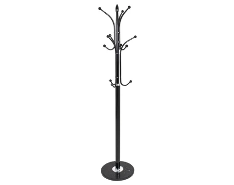 Stojací věšák Hobi, černý