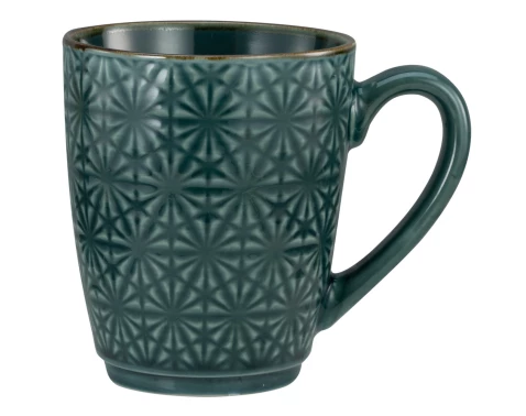 Hrnek 300 ml Retro, petrolejová