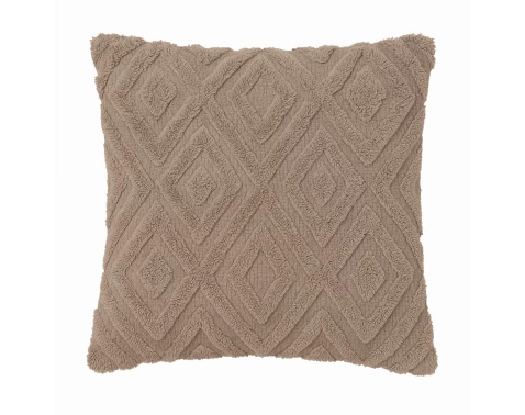 Dekorační polštář Boho rabbit 45x45 cm, taupe