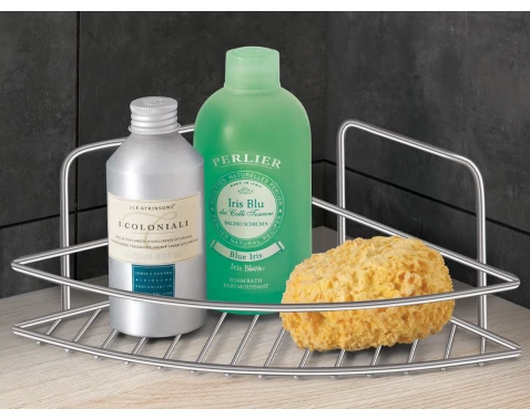 Rohový koupelnový stojánek Reflex Luxy, chrometherm