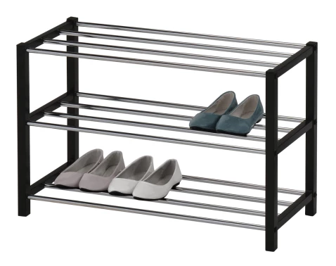 Kovový botník Sirius, černý