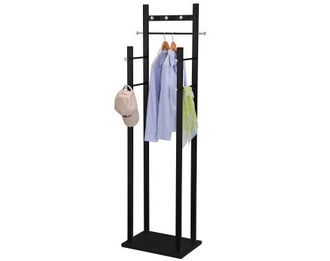 Stojací věšák na šaty Mistral, černý