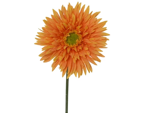 Umělá květina Chryzantéma 54 cm, oranžová
