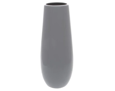 Váza Luna 30 cm, šedá