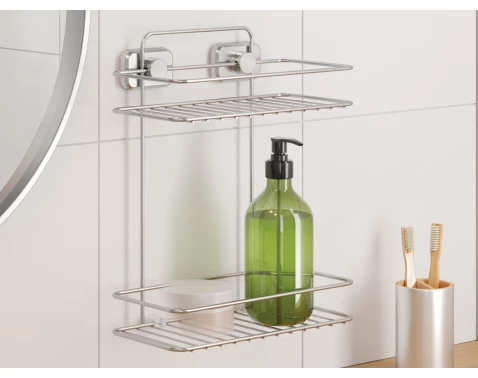 Koupelnová polička Reflex Luxy 2, chrometherm