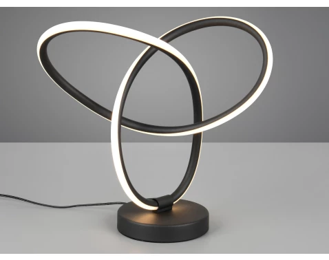 Stolní lampa LED Lando, černá