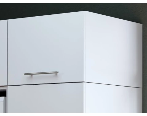 Skříňový nástavec Mr. Sauber 50 cm, bílá