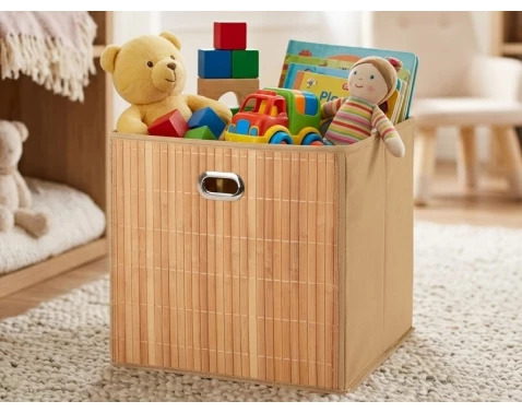 Úložný box Bamboo, 31x31 cm