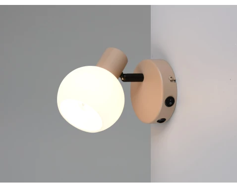 Stropní/nástěnné osvětlení Boba, béžová