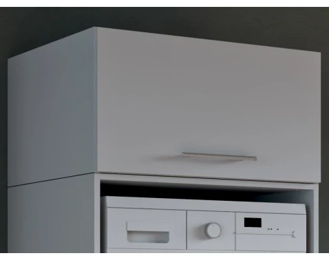 Skříňový nástavec Mr. Sauber 68 cm, bílý