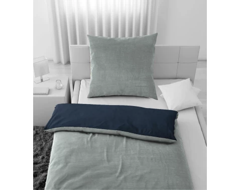 Levně Povlečení Cashmere Touch, stříbrná/antracit