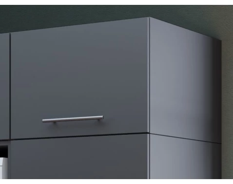 Skříňový nástavec Mr. Sauber 50 cm, antracitová