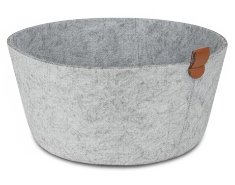 Úložný košík LifeStyle 24 cm, světle šedá