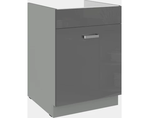 Kuchyňská dřezová skříňka Grey 60ZL, 60 cm