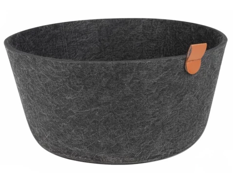 Úložný košík LifeStyle 24 cm, tmavě šedá