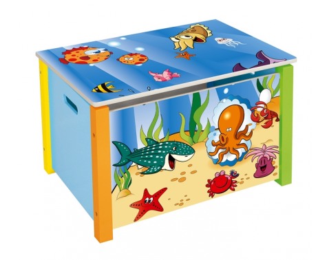 Dětský úložný box Ocean - Vícebarevná
