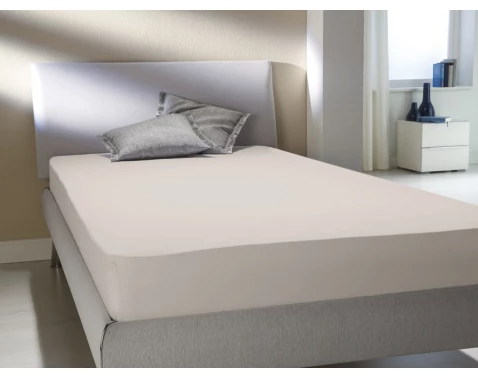 Prostěradlo Flanel 90x200x30 cm, krémové