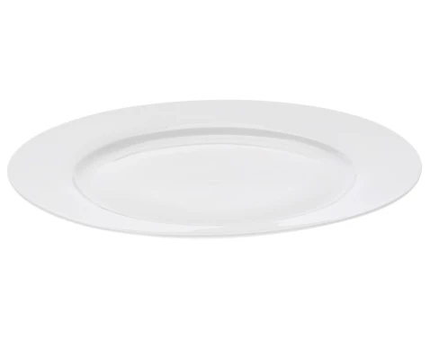 Levně Mělký talíř 27 cm, bílý