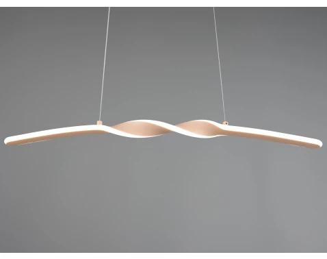 Závěsné stropní osvětlení LED Ginko, písková