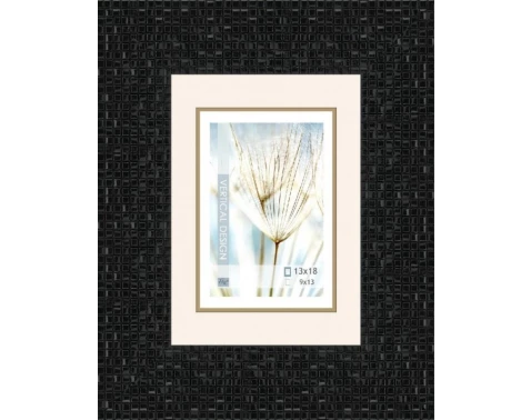Fotorámeček Glamour 13x18 cm, černý