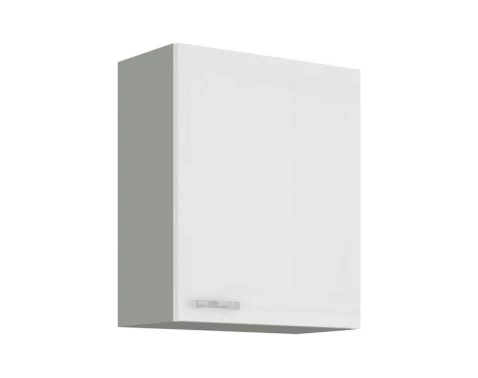 Horní kuchyňská skříňka Bianka 60G-72, 60 cm, bílý lesk