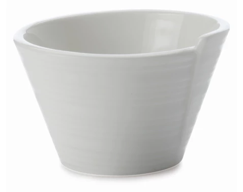 Kónická miska Cirque 5,5 cm, bílá