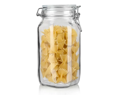 Dóza na potraviny skleněná, 1,5 l