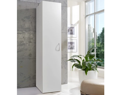 Policová skříň Multiraum, 45 cm, bílá